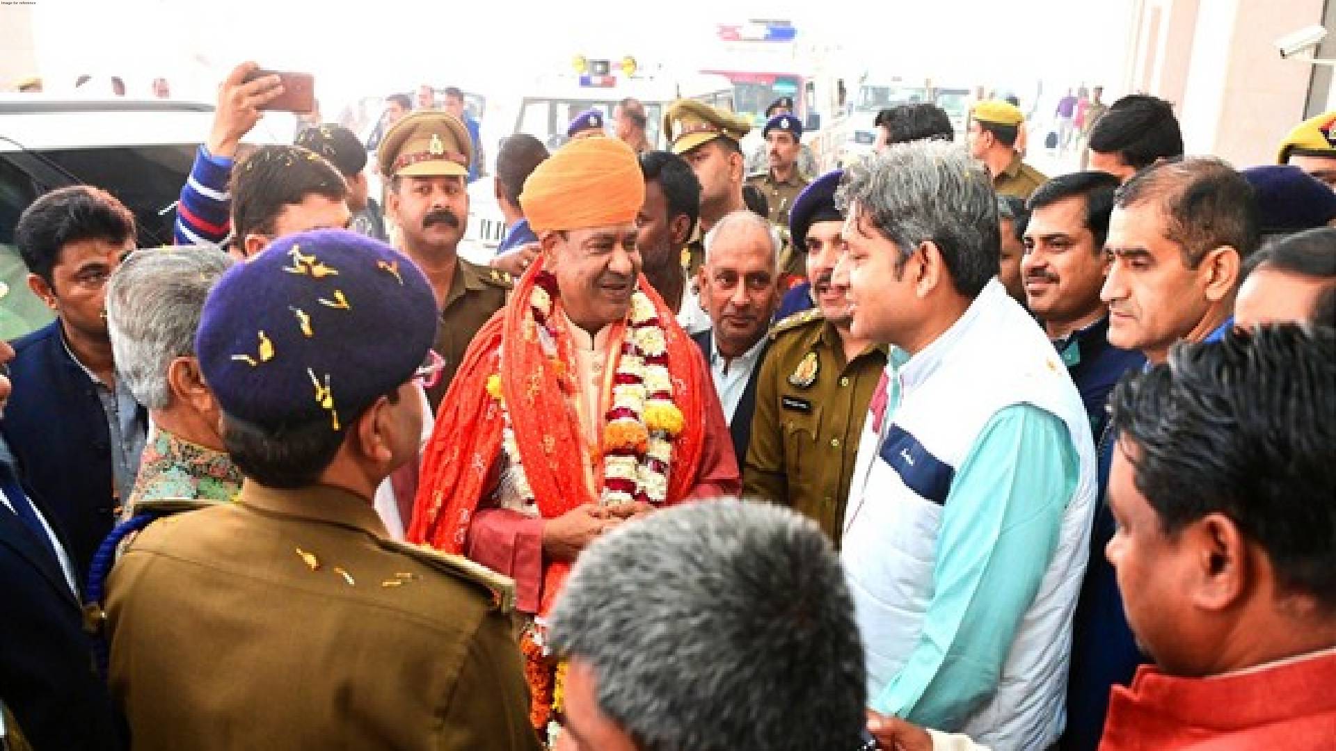 Lok Sabha Speaker Om Birla reaches Ayodhya for Ram Lalla darshan